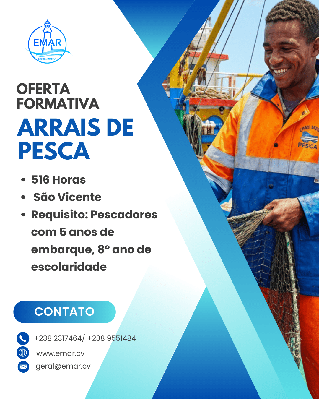 Arrais de PescaEletrotecnico Naval